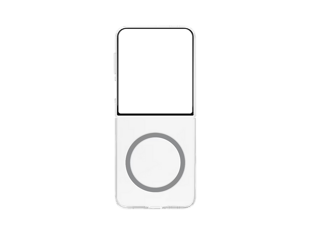 Galaxy Z Flip7 Clear Magnet Case - Image 1