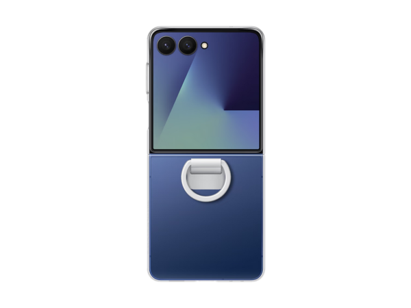 Galaxy Z Flip7 Ring Case (Clear)