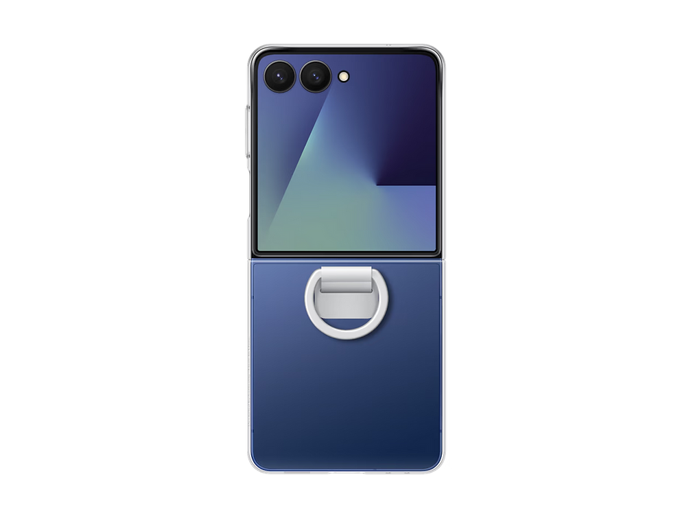 Galaxy Z Flip7 Ring Case (Clear) - Image 1
