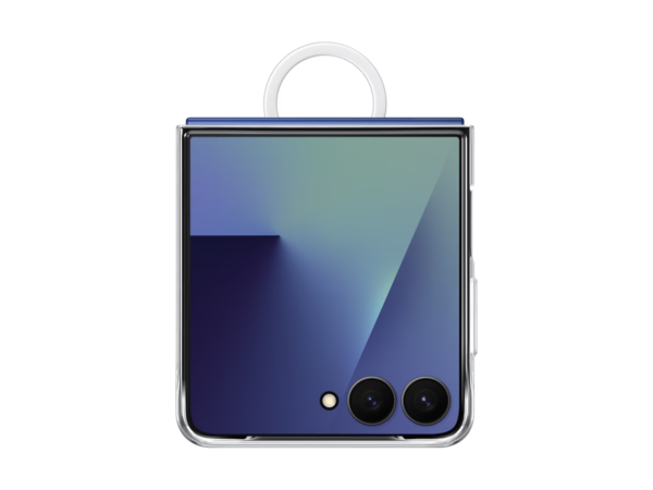 Galaxy Z Flip7 Ring Case (Clear)