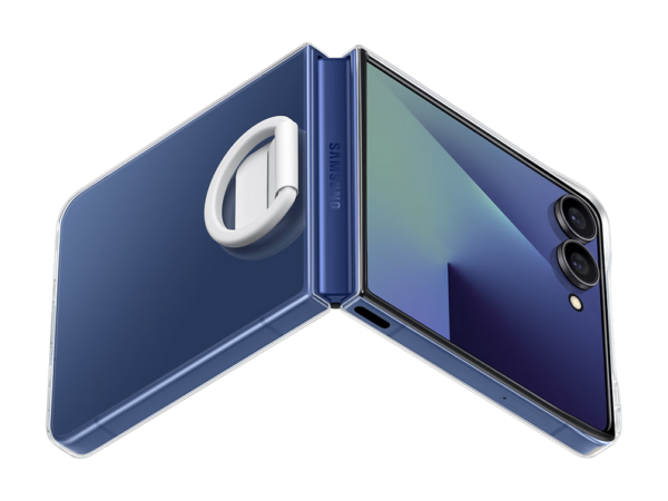 Galaxy Z Flip7 Ring Case (Clear)