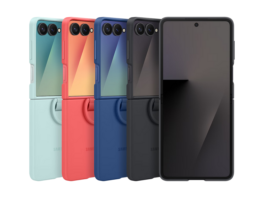 Galaxy Z Flip7 Ring Case (Silicone) - Image 2