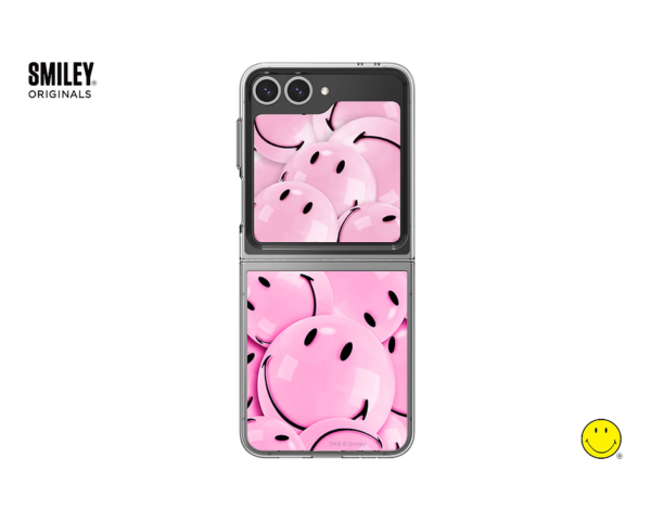 Smiley Pink Flipsuit Card for Galaxy Z Flip6