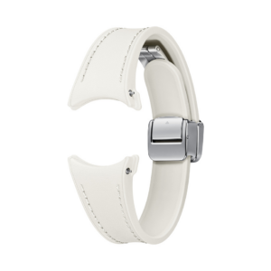 Galaxy Watch6 D-Buckle Hybrid Eco-Leather Band Slim (S/M) - Image 1