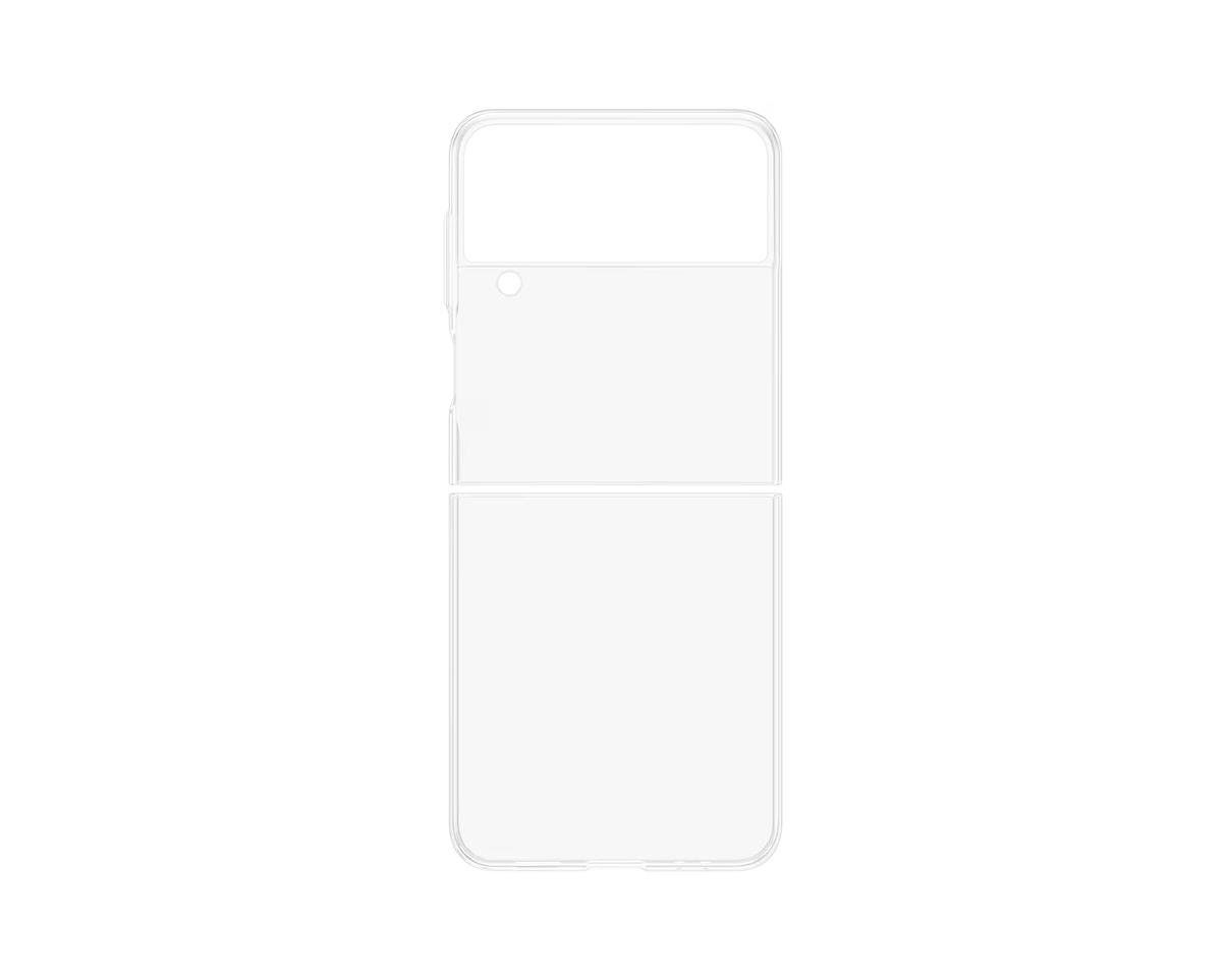 Galaxy Z Flip4 Clear Slim Cover - Image 1