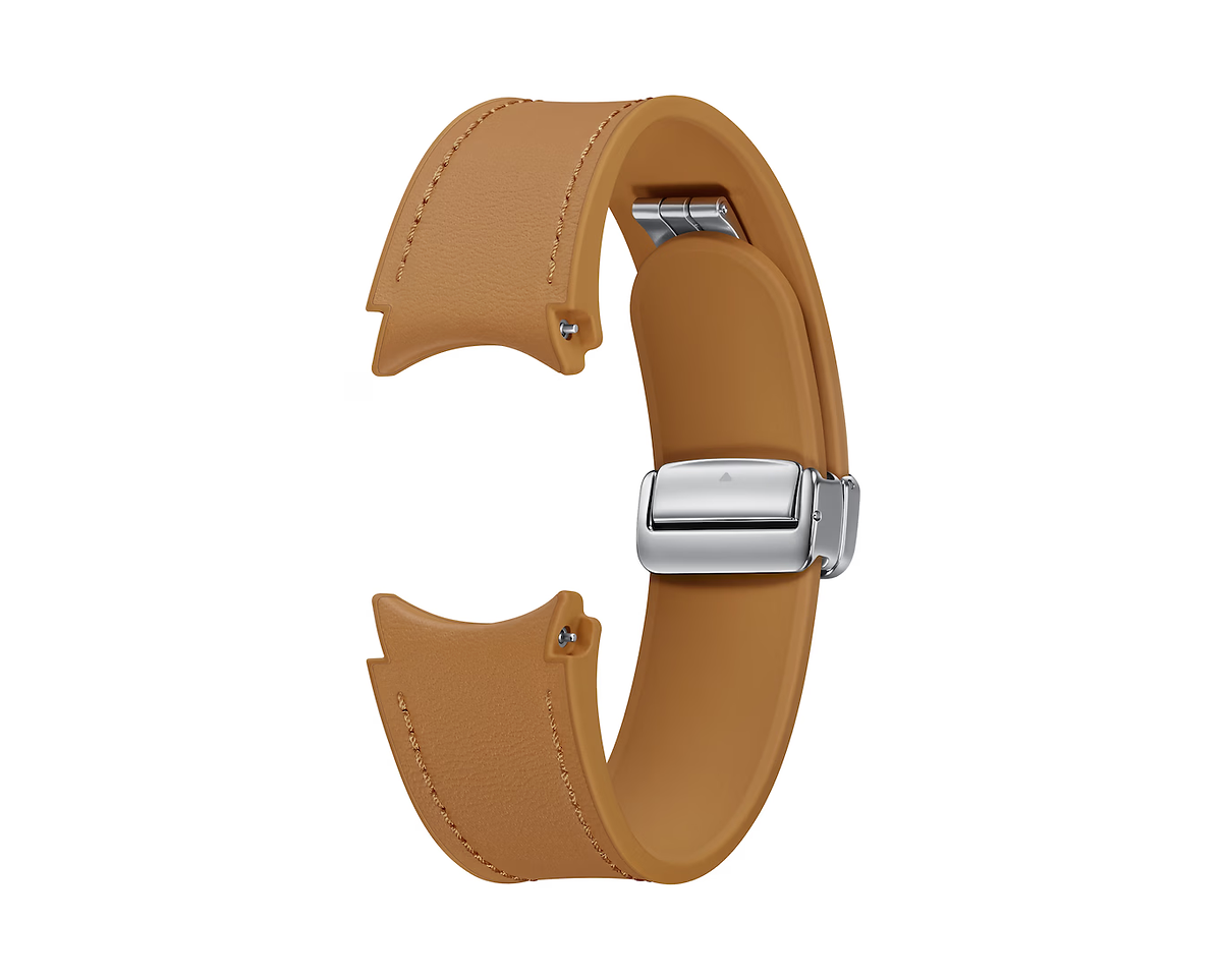Galaxy Watch6 D-Buckle Hybrid Eco-Leather Band Slim (S/M) - Image 4