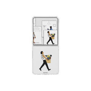 Galaxy Z Flip7 Flipsuit Case with Card Ilyamilstein Daily Life - Image 1