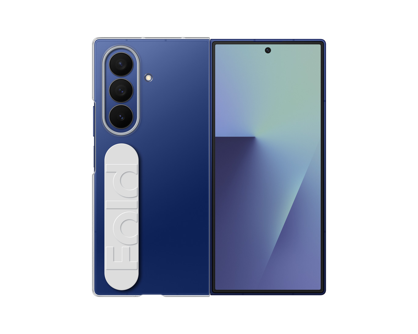 Galaxy Z Fold7 Clear Grip Case - Image 1